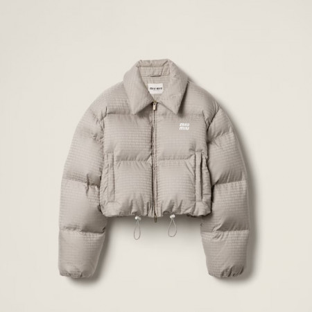 MIU MIU 기능성 퐁제 다운 재킷