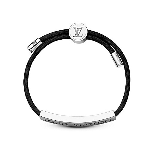 루이*통 LOUIS VUITTON 스페이스 레더 브레이슬릿