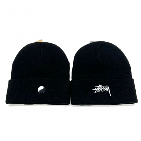스투시 STUSSY 태극 로고 자수 비니