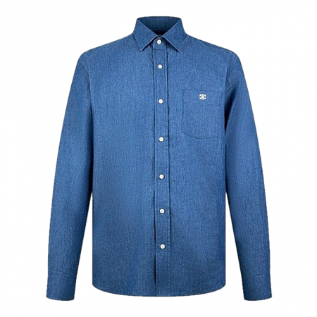 CELINE 트리옹프 샴브레이 셔츠