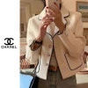 CHAN*L   하프 트위드 자켓