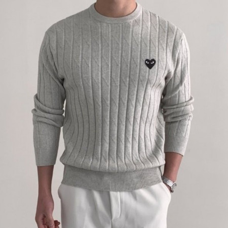 COMME des GARCO*S   솔드 하찌 라운드 니트