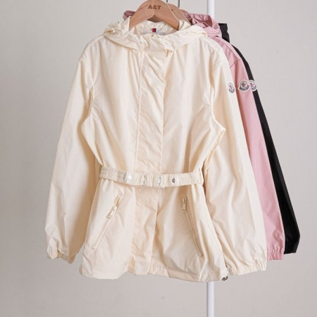 MONCL*R   CASSE 카세 벨티드 후드 자켓