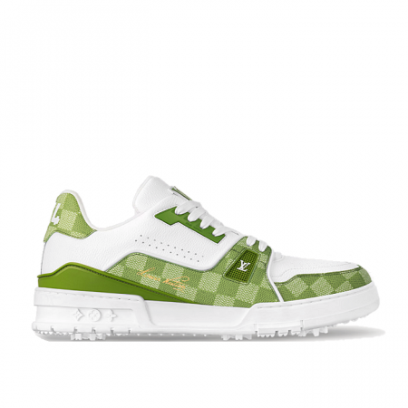 LOUIS VUITTON LV 다미에 트레이너 스니커즈 - 그린