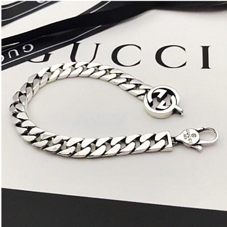 구* GUCCI 더블G 인터로킹 브레이슬릿