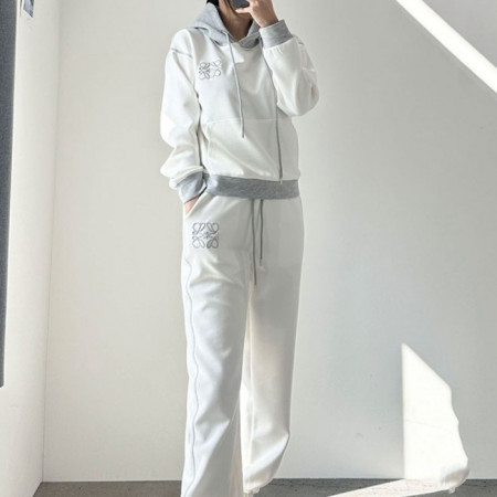 LOE*E   수입고급 LOEWE Anagram Hoodie set