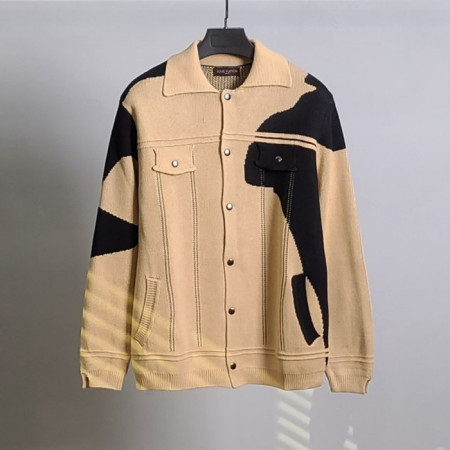 LOUIS VUITT*N   스테인 니트 자켓