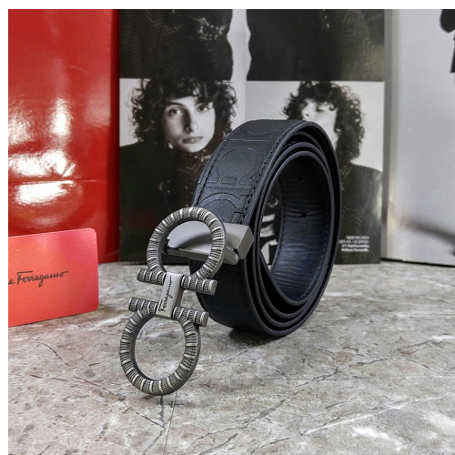 페레가모 오토 간치니 NERO AUBURN 벨트