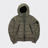스톤 아일*드   Opaque Nylon Down Jacket