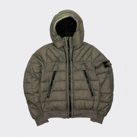 스톤 아일*드   Opaque Nylon Down Jacket