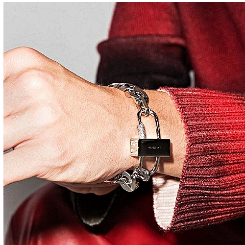 지*시 GIVENCHY 락체인 패드락 브레이슬릿