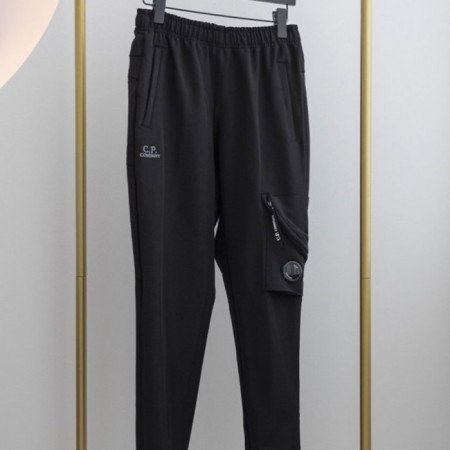 C.P 컴*니   렌즈 라운드 지퍼 조거 팬츠