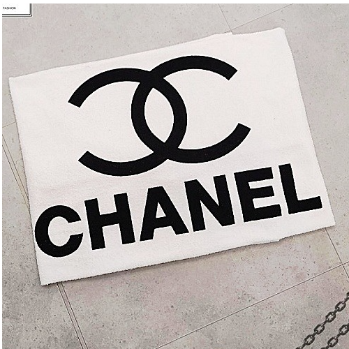 샤넬 CHANEL 로고 썸머 비치 타올