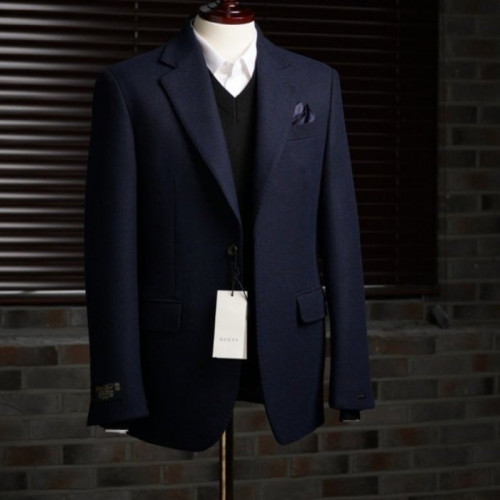 GUC*I   울 캐시미어 트윗재킷 카멜 솔리드