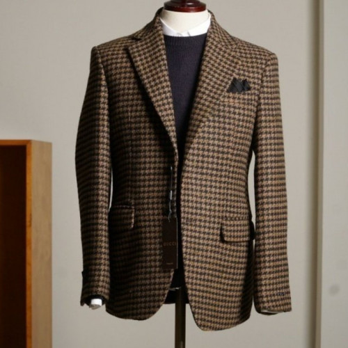 GUC*I   하운드투스 울100% 자켓