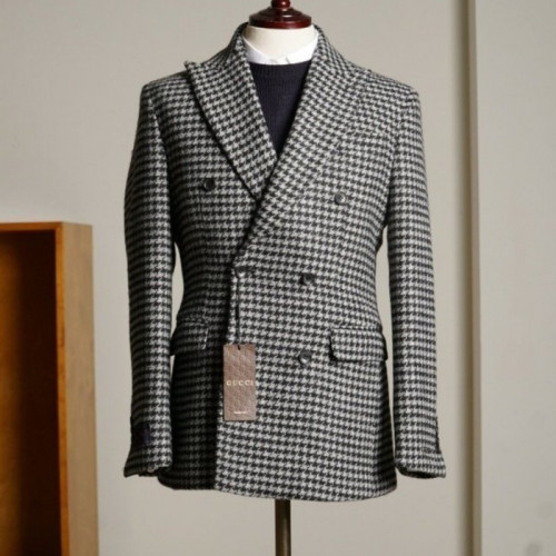 GUC*I   하운드투스 울100% 자켓