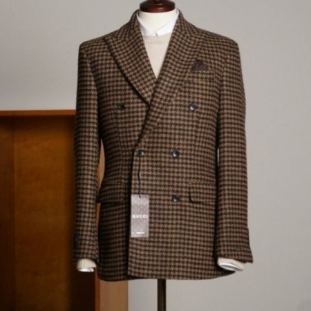 GUC*I   하운드투스 울100% 자켓