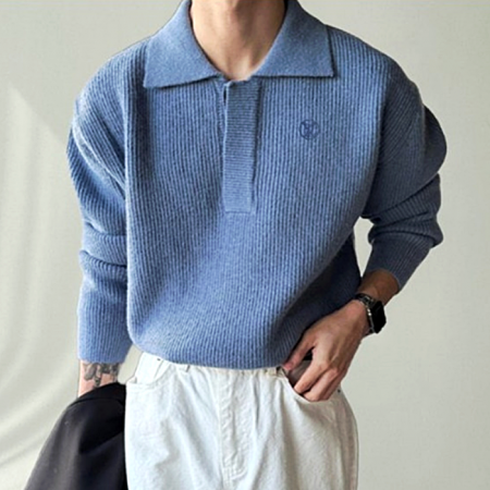 루이*통  히든카라 캐시 긴팔