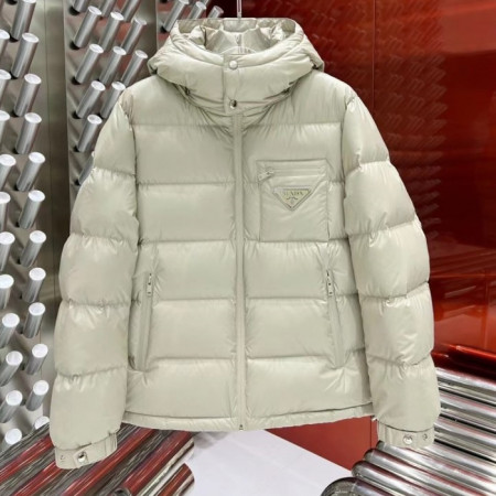 PRA*A   새드로고 덕다운 패딩 38