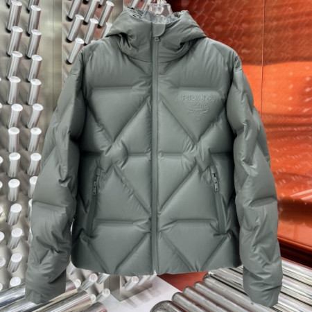 PRA*A   새드로고 덕다운 패딩 20