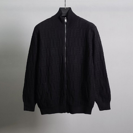 FEN*I   멀티로고 니트 집업