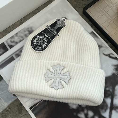 Chrome hear*s   시그니처 로고 자수비니 모자