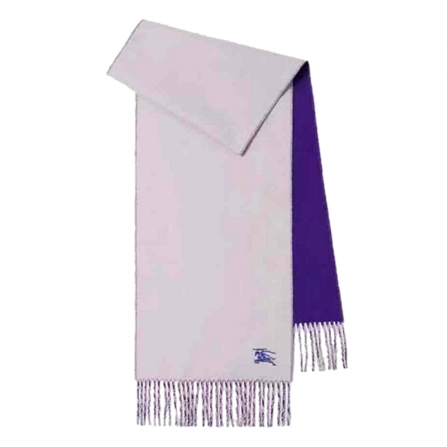 BURBERRY  리버시블 캐시미어 - 퍼플