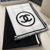 CHANEL CC로고 머플러 숄