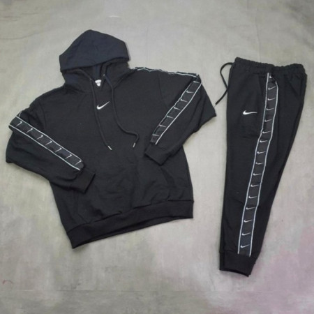NIKE   띠 나염 후드+조거 팬츠 세트