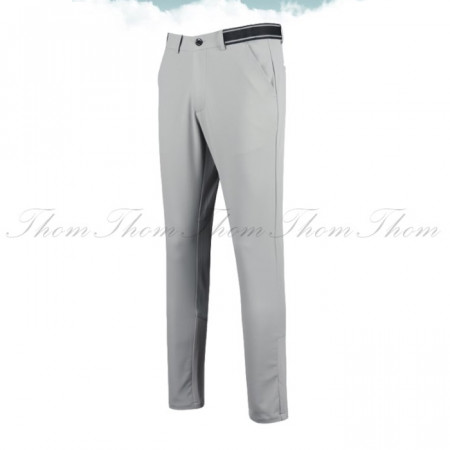 스톤 아일*드   슬림핏 비엘 기모 밴딩 팬츠