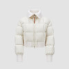 MONCLER Jadeite 쇼트 다운 재킷 - 화이트