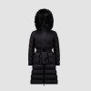 MONCLER Khloe 롱 다운 재킷 - 블랙