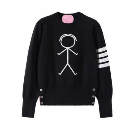 THOM BROW*E NEW YORK   톰 휴먼  라운드 니트