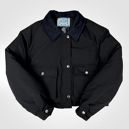PRADA 크롭 다운 자켓