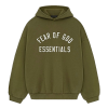 FEAR OF GOD ESSENTIALS 바시티로고 후디