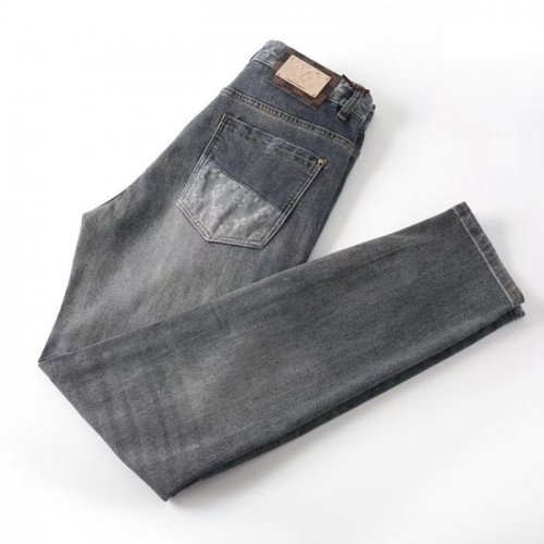 LOUIS VUITT*N   빈티지 하프 덧댐 청바지