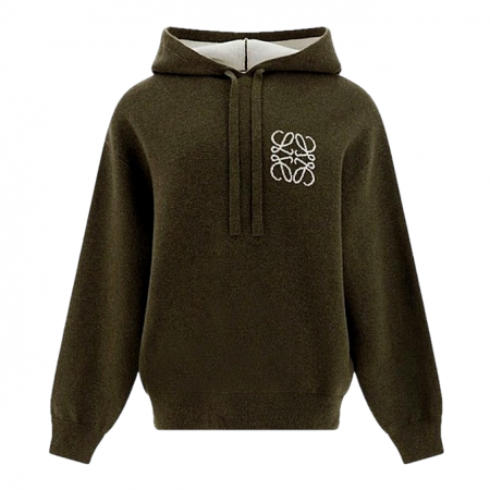 LOEWE 쟈카드로고 니티드 후디