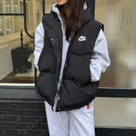 NIKE   후드 패딩조끼