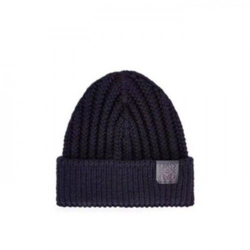 LOE*E   올 블랙 시그니처 비니모자