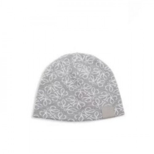 LOE*E   시그니처 패턴 비니 모자 - 그레이