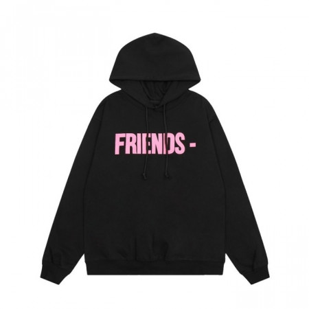 브*론   핑크로고 후드티