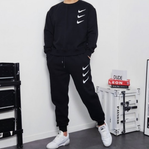 NIKE   3단 맨투맨 조거 SET(기모)