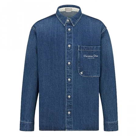DIOR 꾸뛰르 포켓 데님셔츠