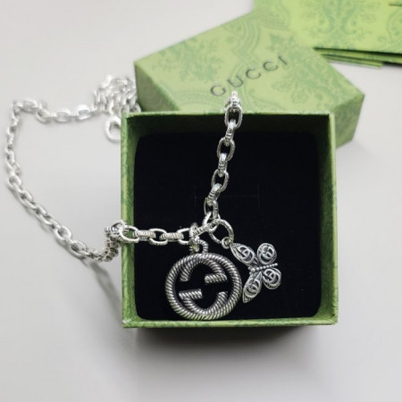 GUC*I   인터로킹 나비 펜던트 목걸이1