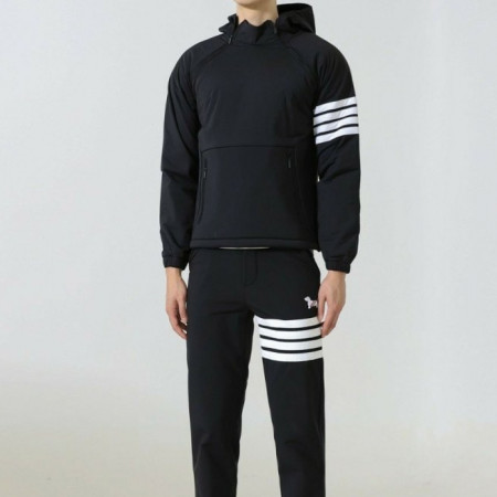 톰브＊운   수입고급 4-바 기모 패딩 후드아노락 & 조거SET