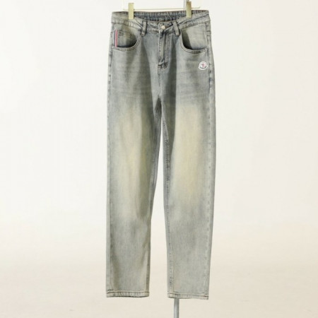 몽클＊어   수입 오뚜기 일자핏 데님팬츠