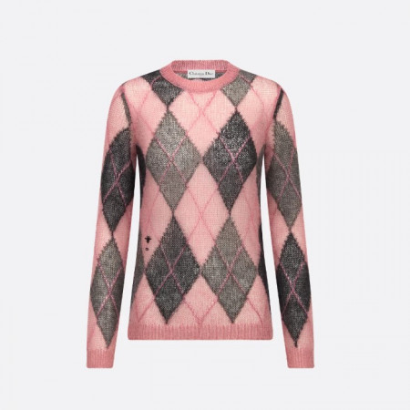 DIOR 스웨터 - 핑크 & 그레이