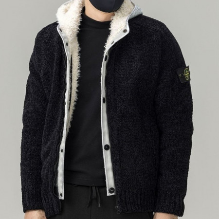 스톤아일*드   수입프리미엄급 프레지던트 아우터니트 + 메탈커버 내피탈부착 셔닐 풀집업 아우터