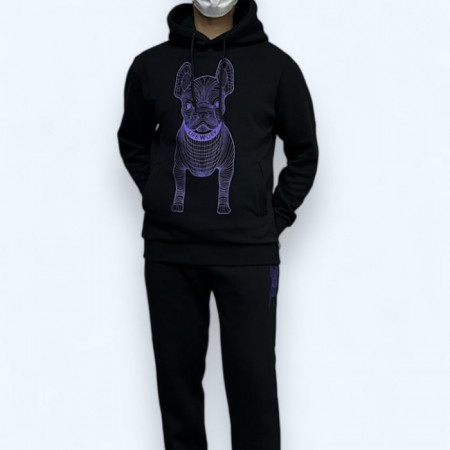 라이프*크   R 빅로고 후드 기모 세트 (남여공용)