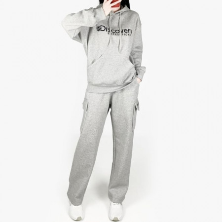디스커*리   H 포켓 후드 기모 세트 (남여공용)